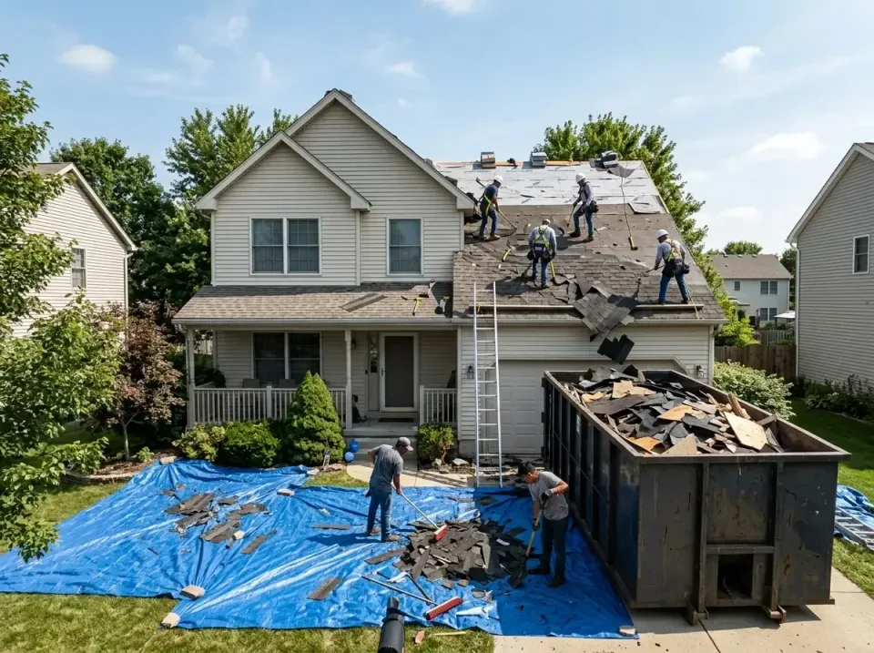 roof-replacement-debris-remova-004 — frequently asked questions, Cheapest Dumpster Rentals in Boiling Springs, SC